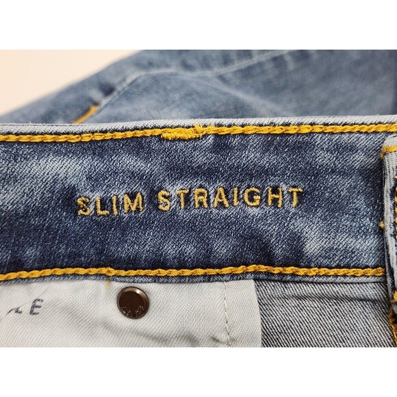 American Eagle Jeans Men's 38x30 Slim Straight Airflex + Blue Denim Lot Of 3 - Picture 9 of 16